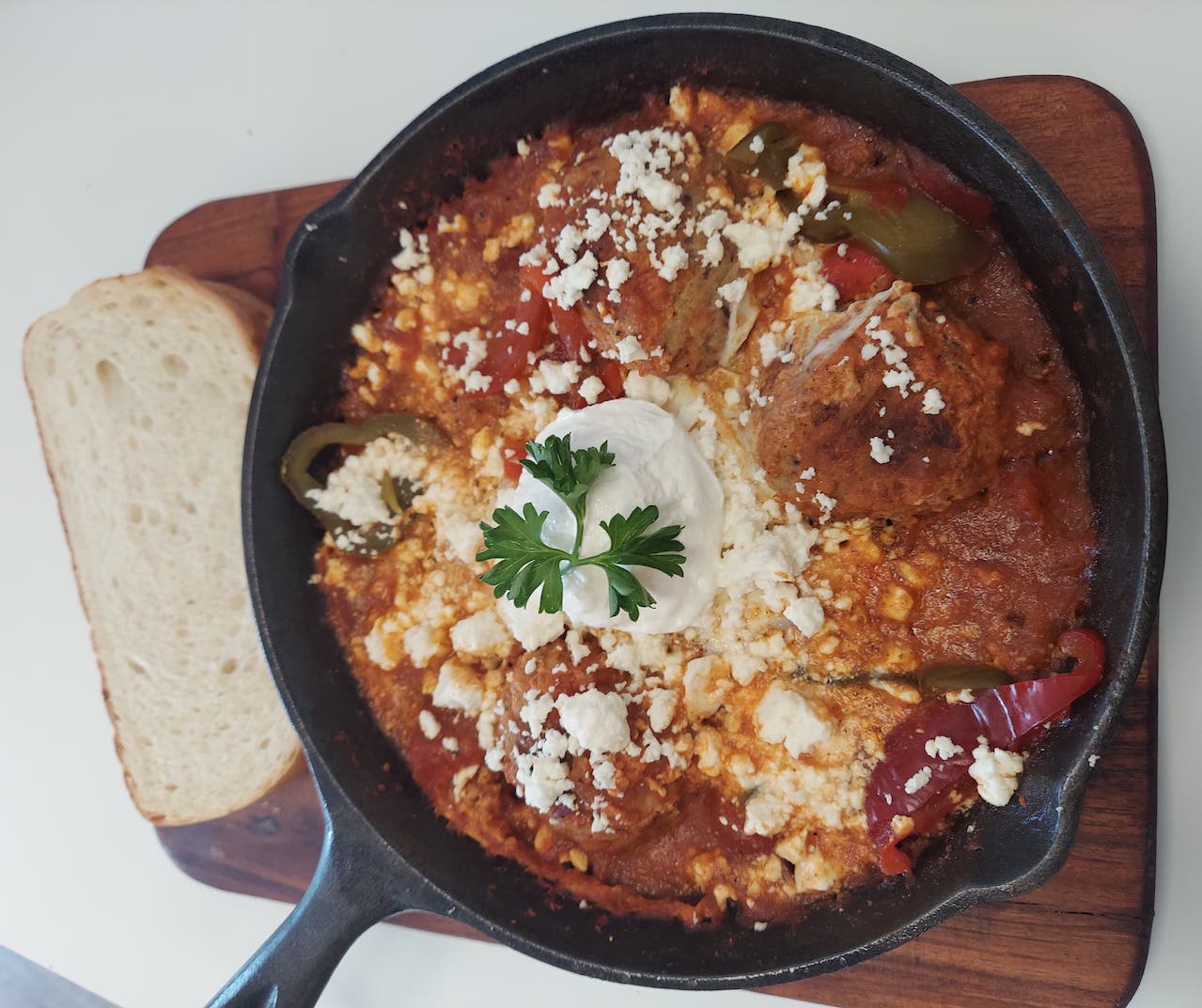 Shakshouka at Cafe Weekend