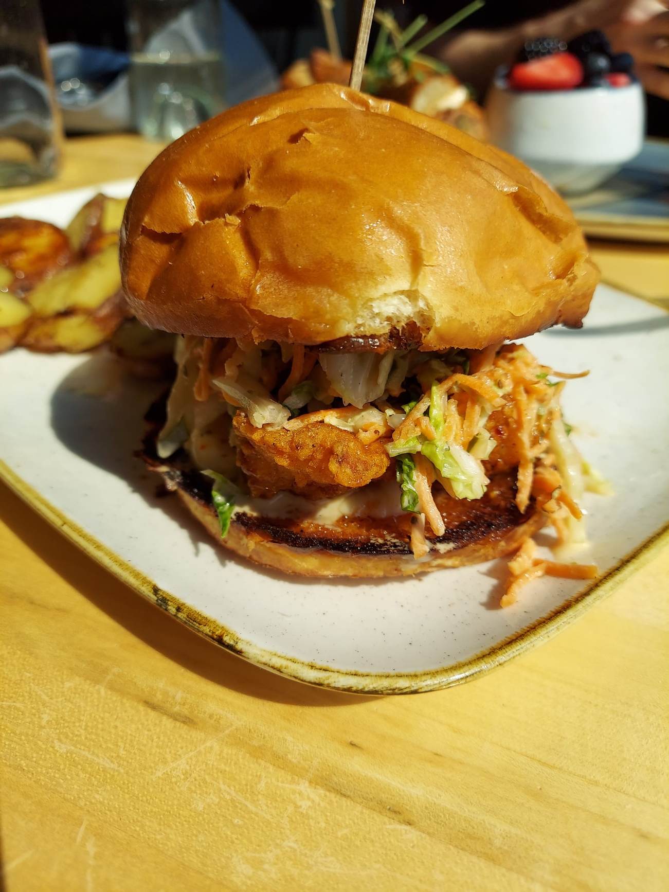 Chicken Sandwich at The Farmer's Daughter