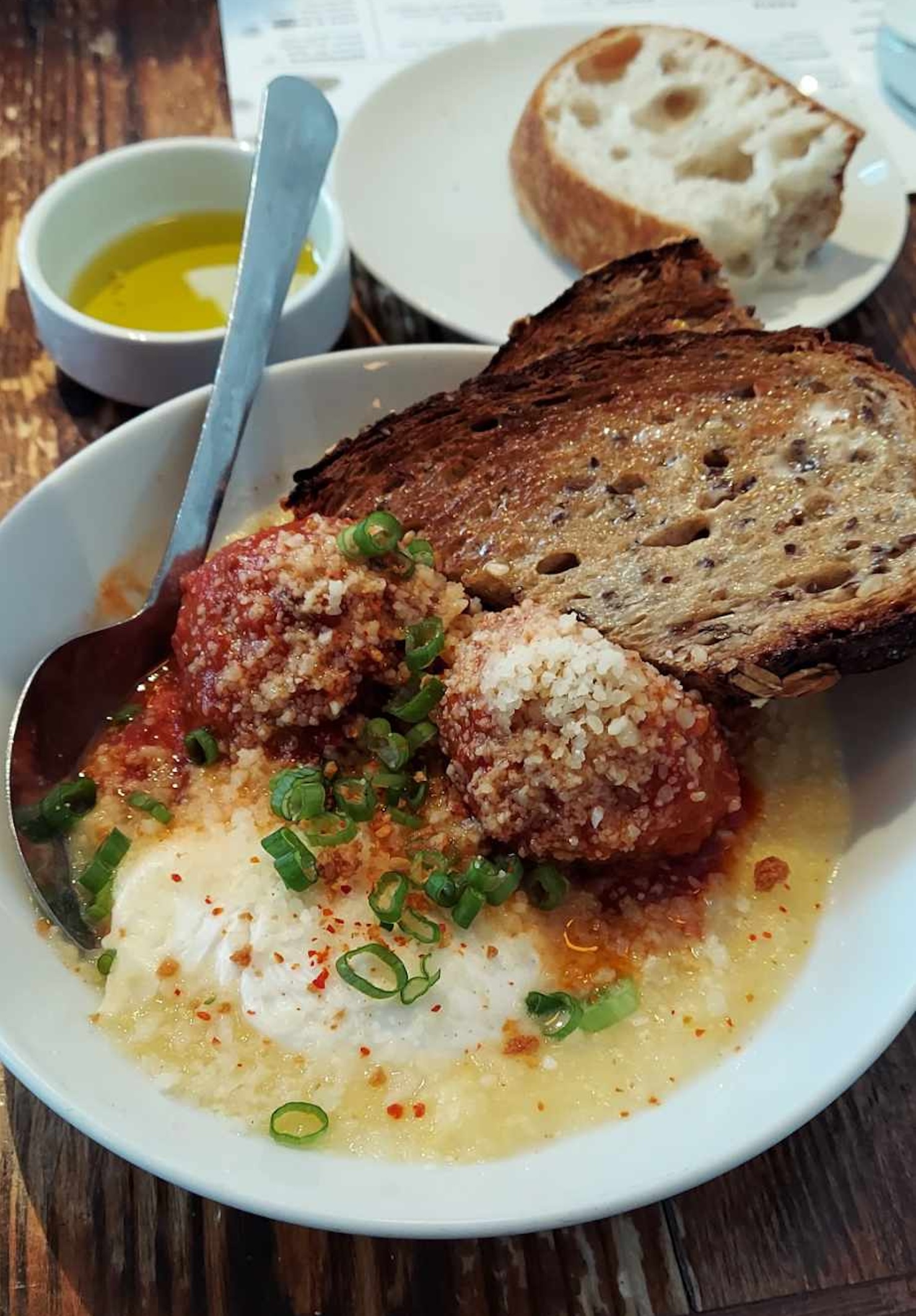 The Polpette & Polenta at Coppa