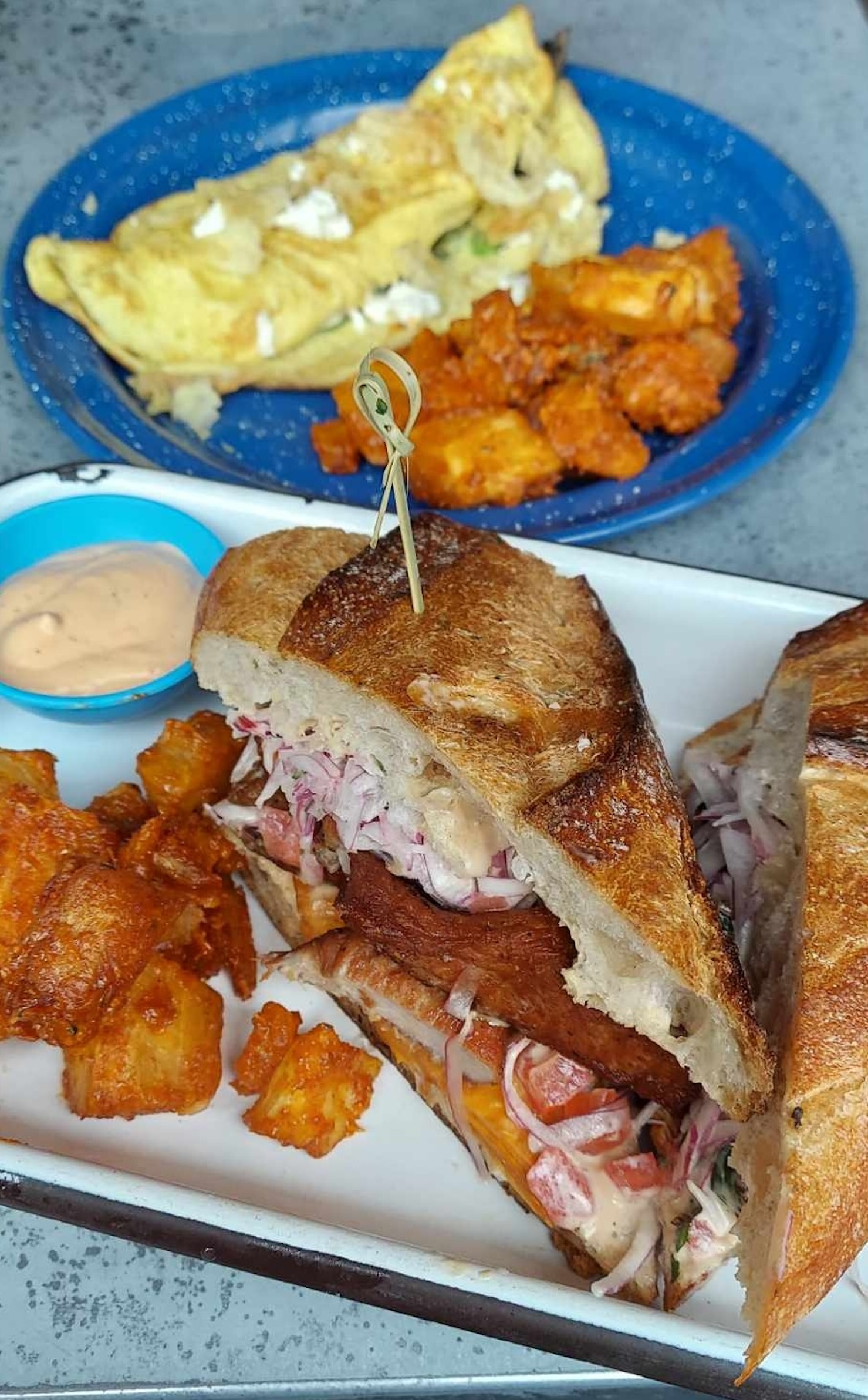 Pan con Chicharrón at La Royal