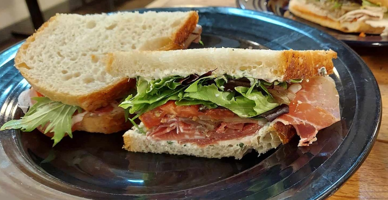 Bloc Cafe Brunch Sandwich
